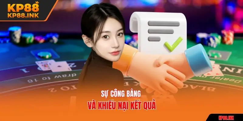 Sự công bằng và khiếu nại kết quả
